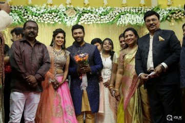Celebs at Actor Bhagyaraj Son Wedding Reception